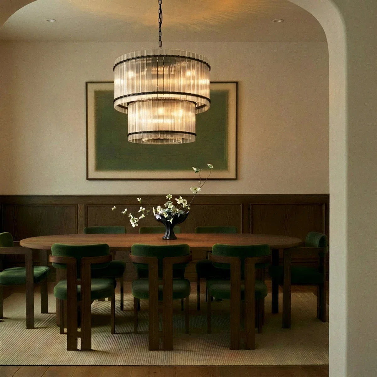 Eikon 2-Tier Chandelier.