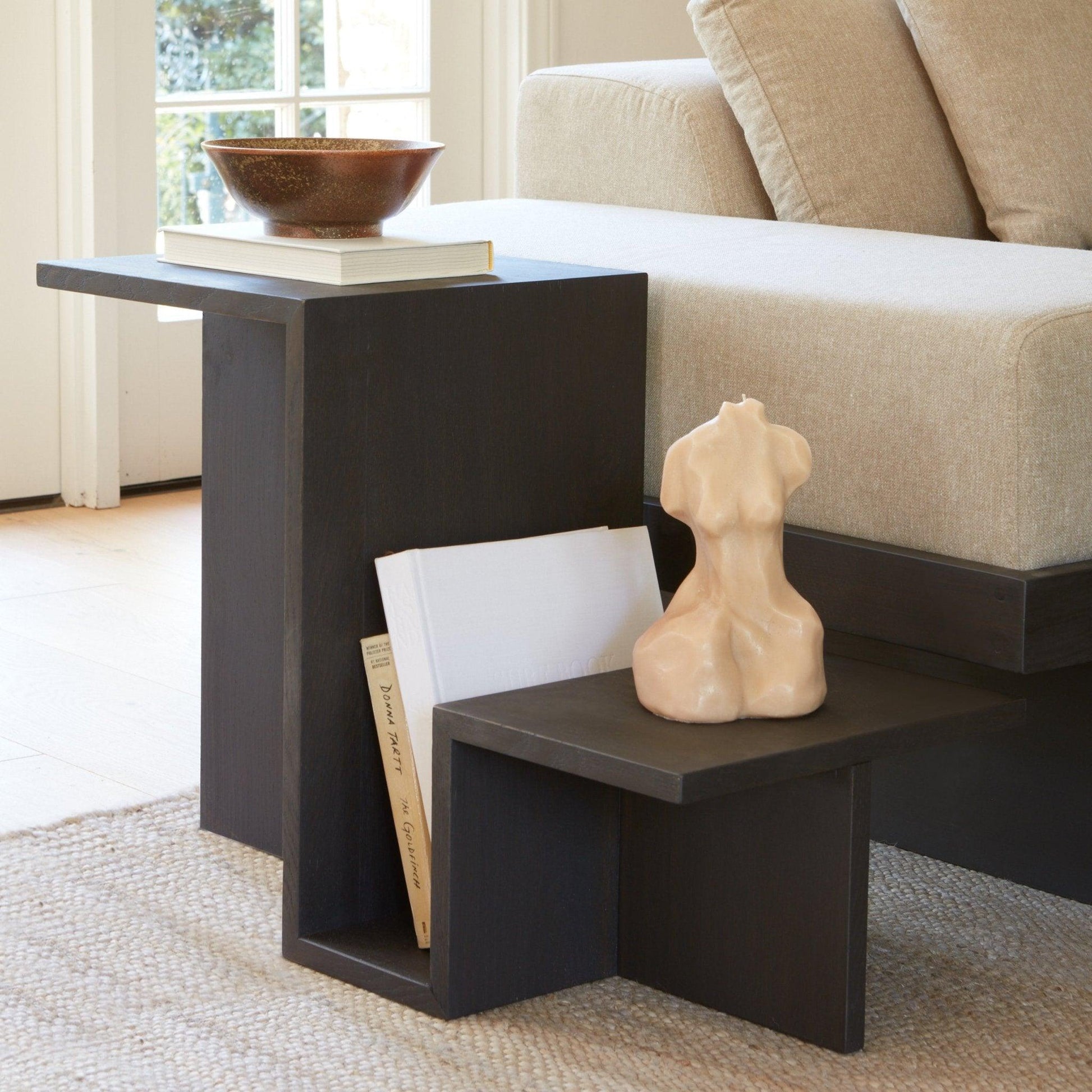 House of Leon End Tables Valley Side Table - Black Valley Side Table - Black