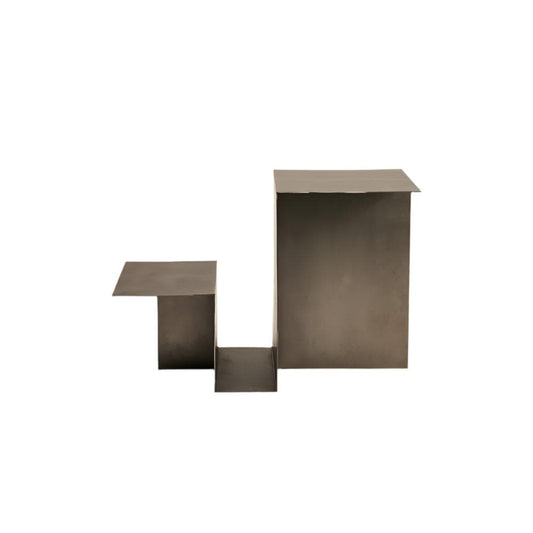 House of Leon End Tables Valley Side Table - Stainless Steel Valley Side Table - Stainless Steel
