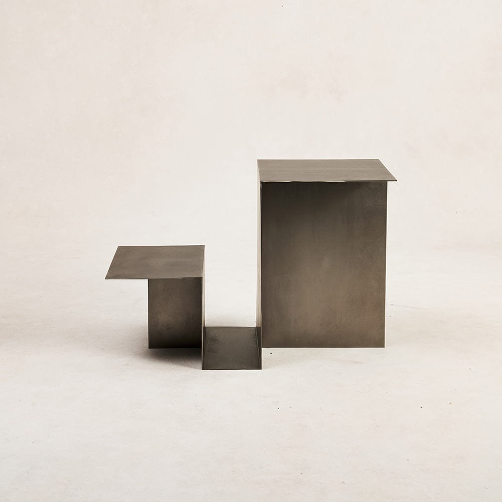 House of Leon End Tables Valley Side Table - Stainless Steel Valley Side Table - Stainless Steel