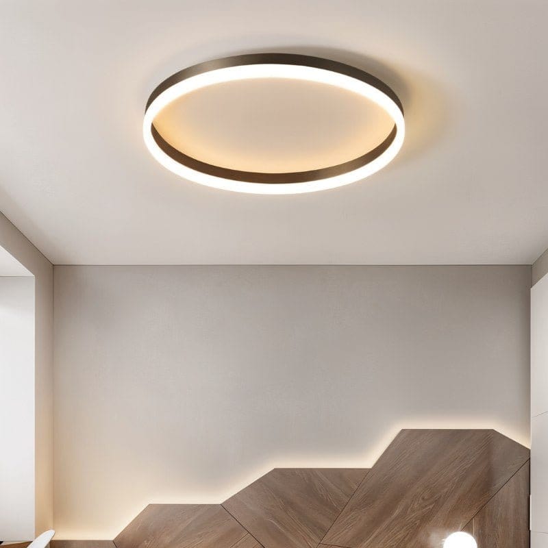 Residence Supply A - Black - 7.9" x 2" / 20cm x 5cm - 8W / Warm White (3000K) Esperanza Ceiling Light Esperanza Ceiling Light