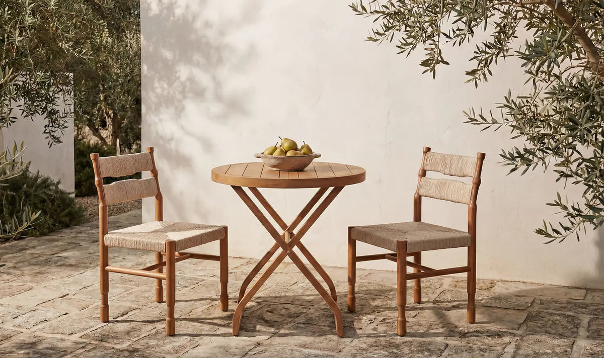 Perry Outdoor Bistro Table Natural