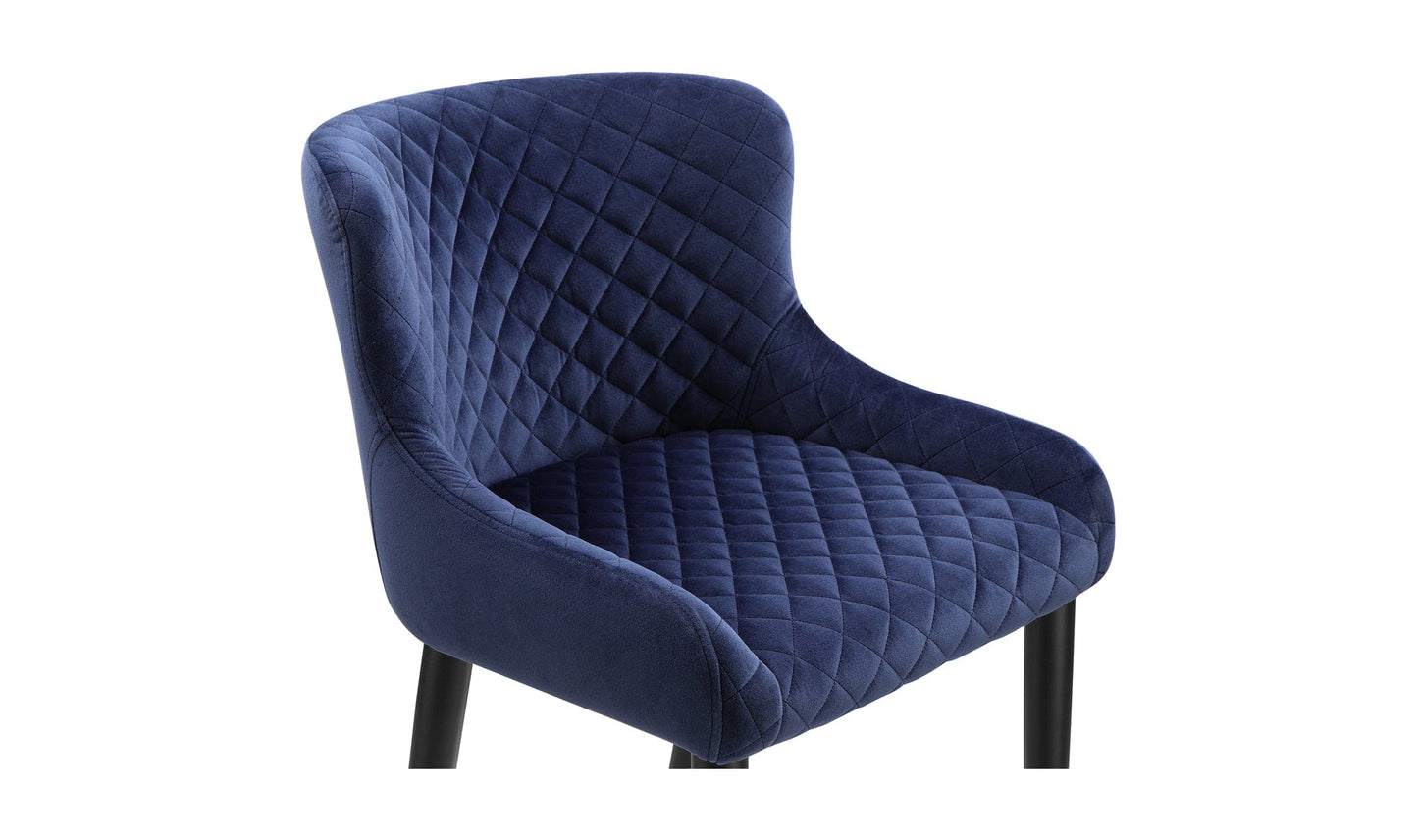 The Carpentry Shop Co. Etta Counter Stool Navy Blue Etta Counter Stool Navy Blue