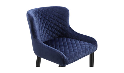 The Carpentry Shop Co. Etta Counter Stool Navy Blue Etta Counter Stool Navy Blue