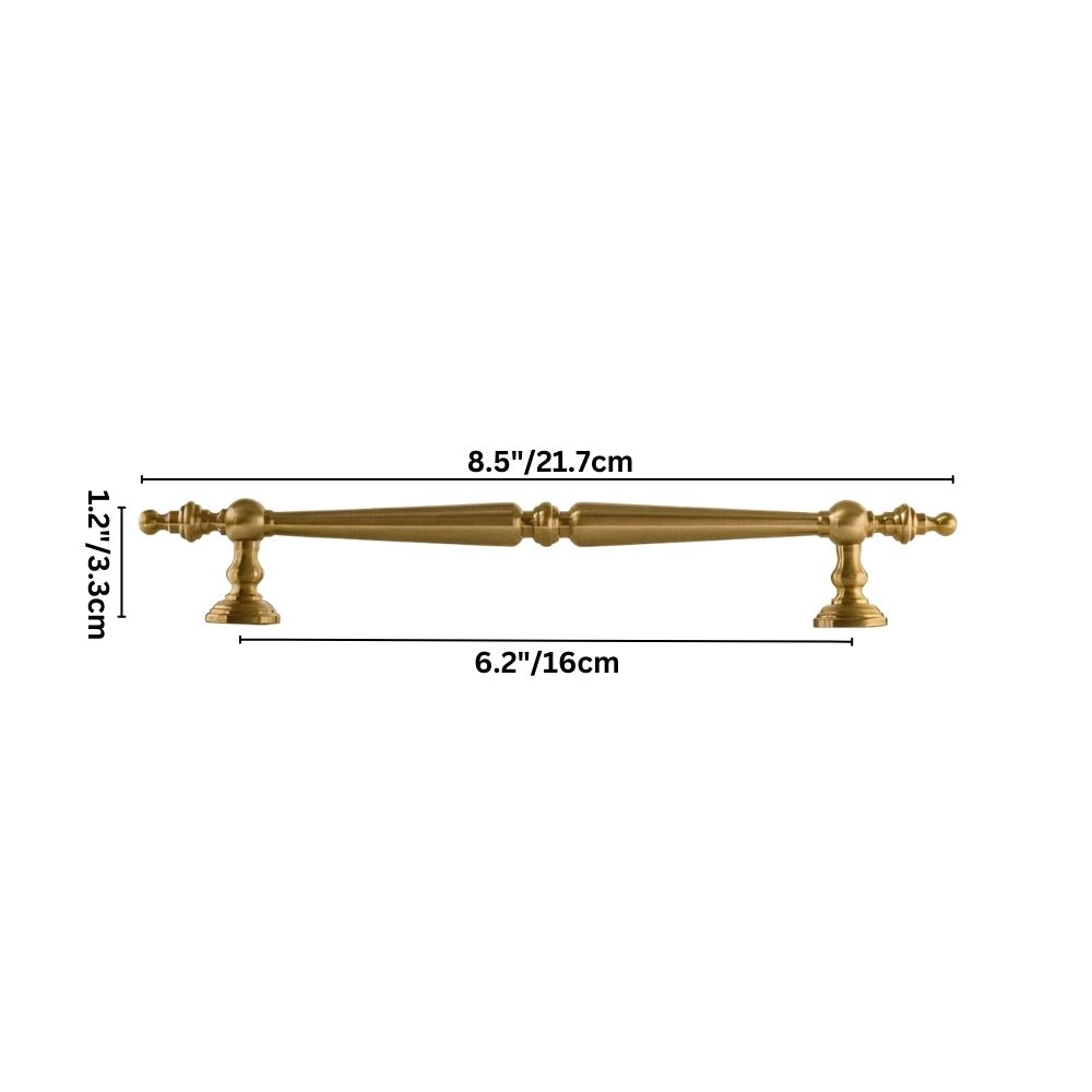 Evander Knob And Pull Bar.