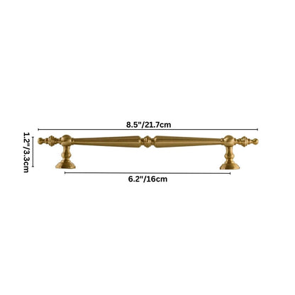 Evander Knob And Pull Bar.