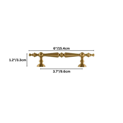 Evander Knob And Pull Bar.