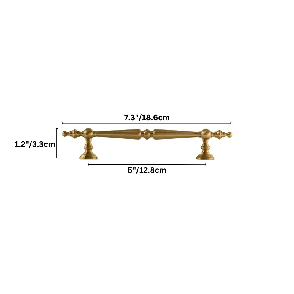 Evander Knob And Pull Bar.