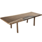 The Carpentry Shop Co., LLC EXTENDABLE SOLID WOOD DINING TABLE Extendable Exotic Solid Wood Dining Table High End Artisan Made