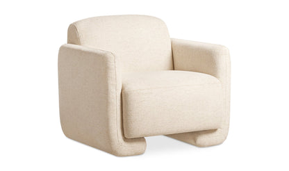Moe's FLECKED IVORY FALLON ACCENT CHAIR
