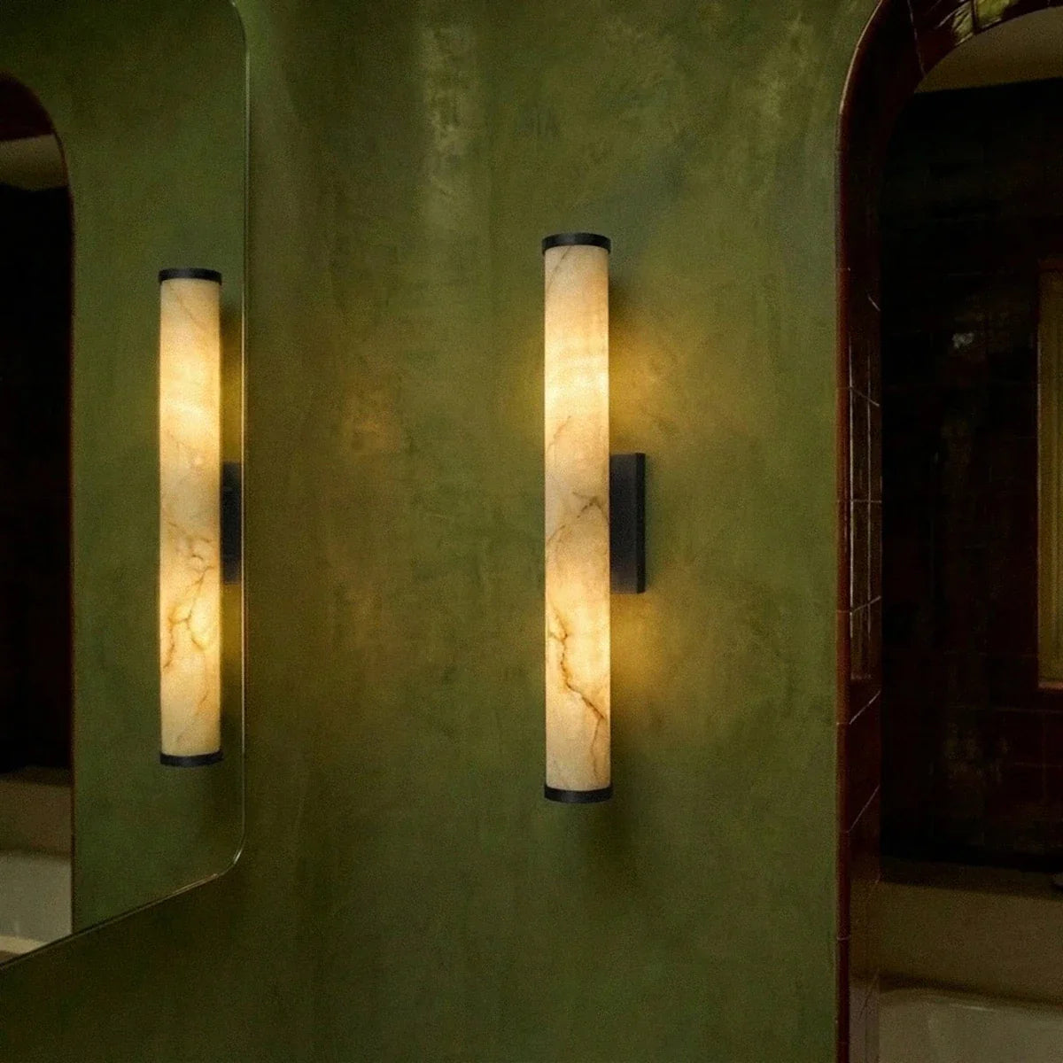Falynis Alabaster Wall Lamp.