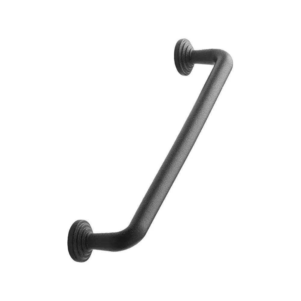 Matte Black "Motion" Knob and Drawer Pull.