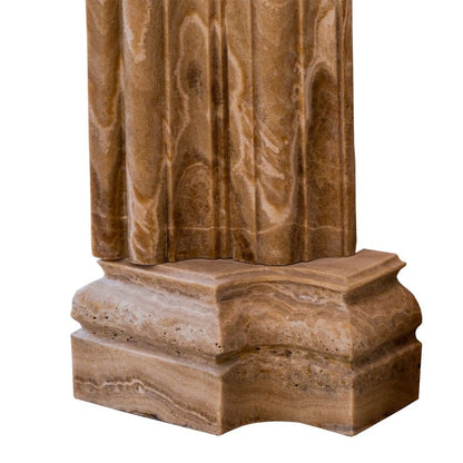 Villohome | Online Flooring Shop Fireplaces Onyx / (W)6" (L)57" (H)52" / Honed Honey Onyx Translucent Natural Stone French Villa Style Hand-carved Fireplace Surround (W)6" (L)57" (H)52" Honey Onyx Translucent Natural Stone French Villa Style Hand-carved Fireplace Surround (W)6" (L)57" (H)52"