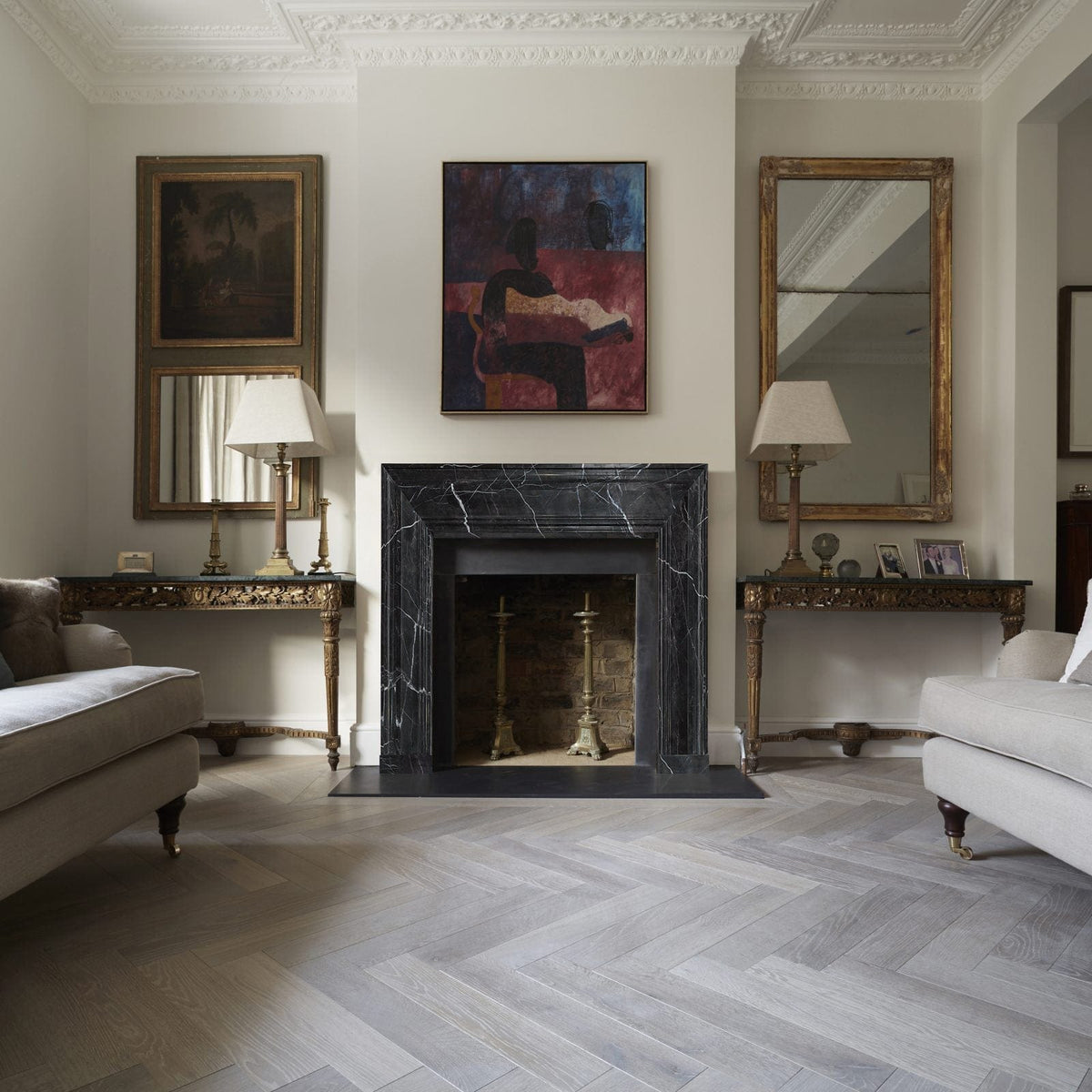 Villohome | Online Flooring Shop Fireplaces Marble / (W)49" (L)69" / Polished Toros Black Marble Hand-carved Fireplace Mantel Polished (W)49" (H)69" Toros Black Marble Hand-carved Fireplace Mantel Polished (W)49" (H)69"