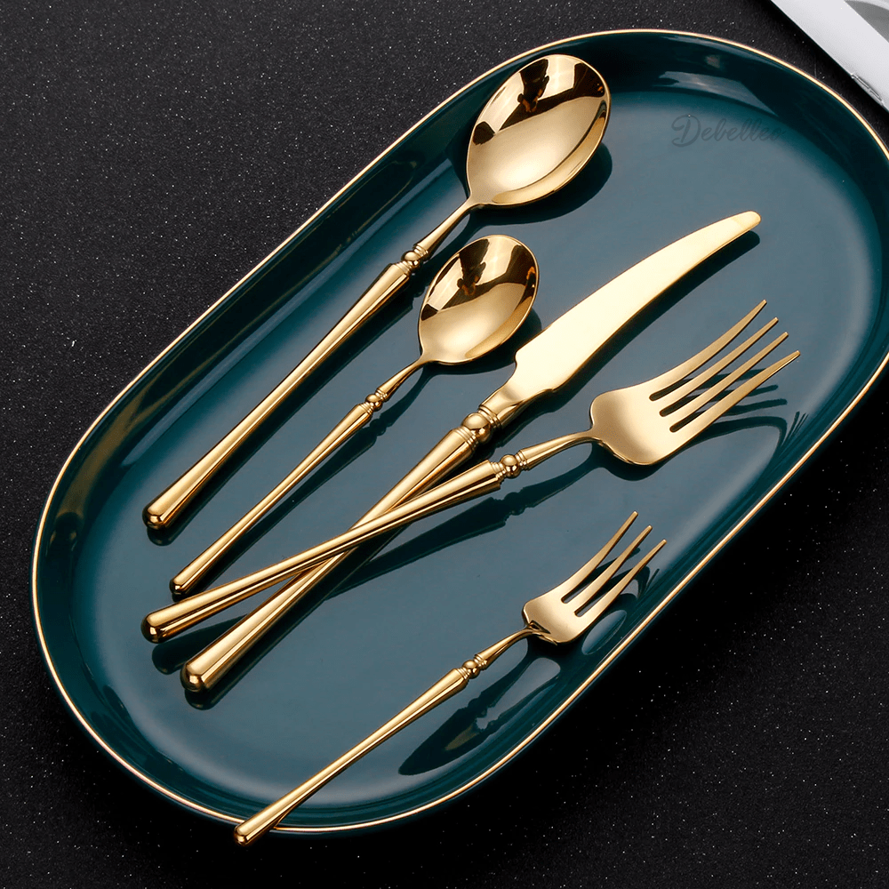 Lusso Silverware Set The Carpentry Shop Co
