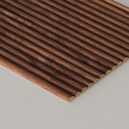 Flexible Ribbed Wood Panels.