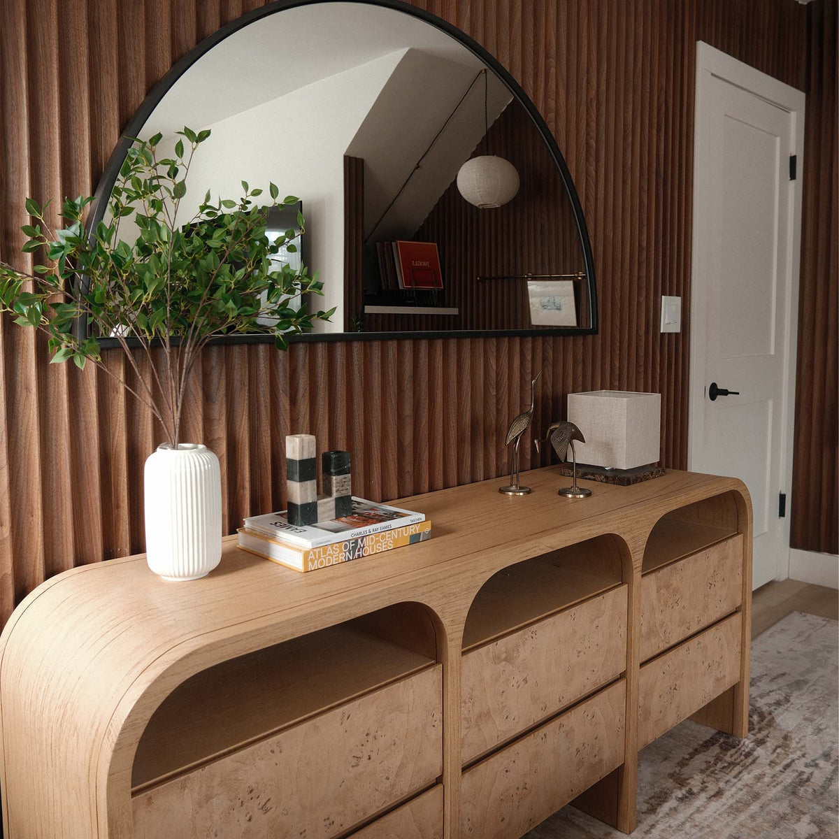Fluted Wood Panels.