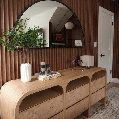 Fluted Wood Panels.