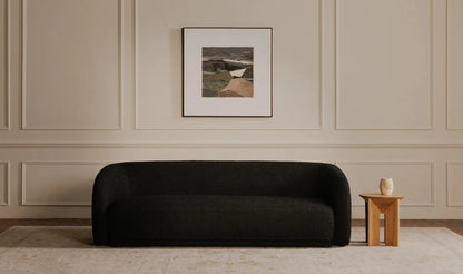 Faye Sofa Black Boucle