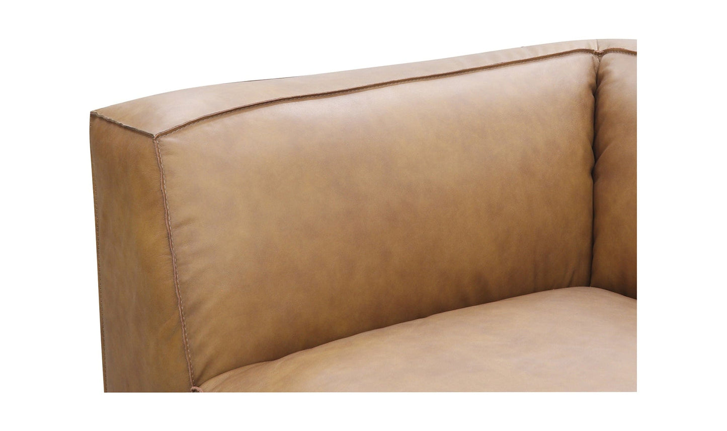 Moe's Home Collection FORM DREAM MODULAR SECTIONAL SONORAN TAN LEATHER FORM DREAM MODULAR SECTIONAL SONORAN TAN LEATHER