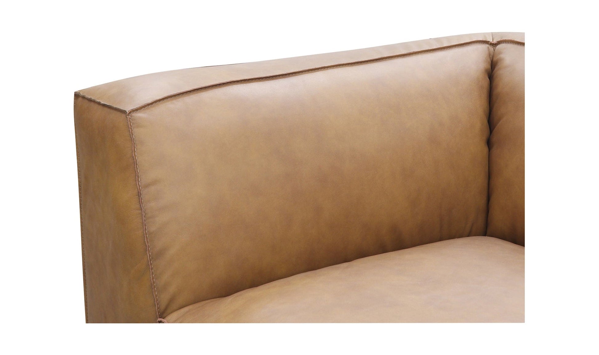 Moe's Home Collection FORM DREAM MODULAR SECTIONAL SONORAN TAN LEATHER FORM DREAM MODULAR SECTIONAL SONORAN TAN LEATHER