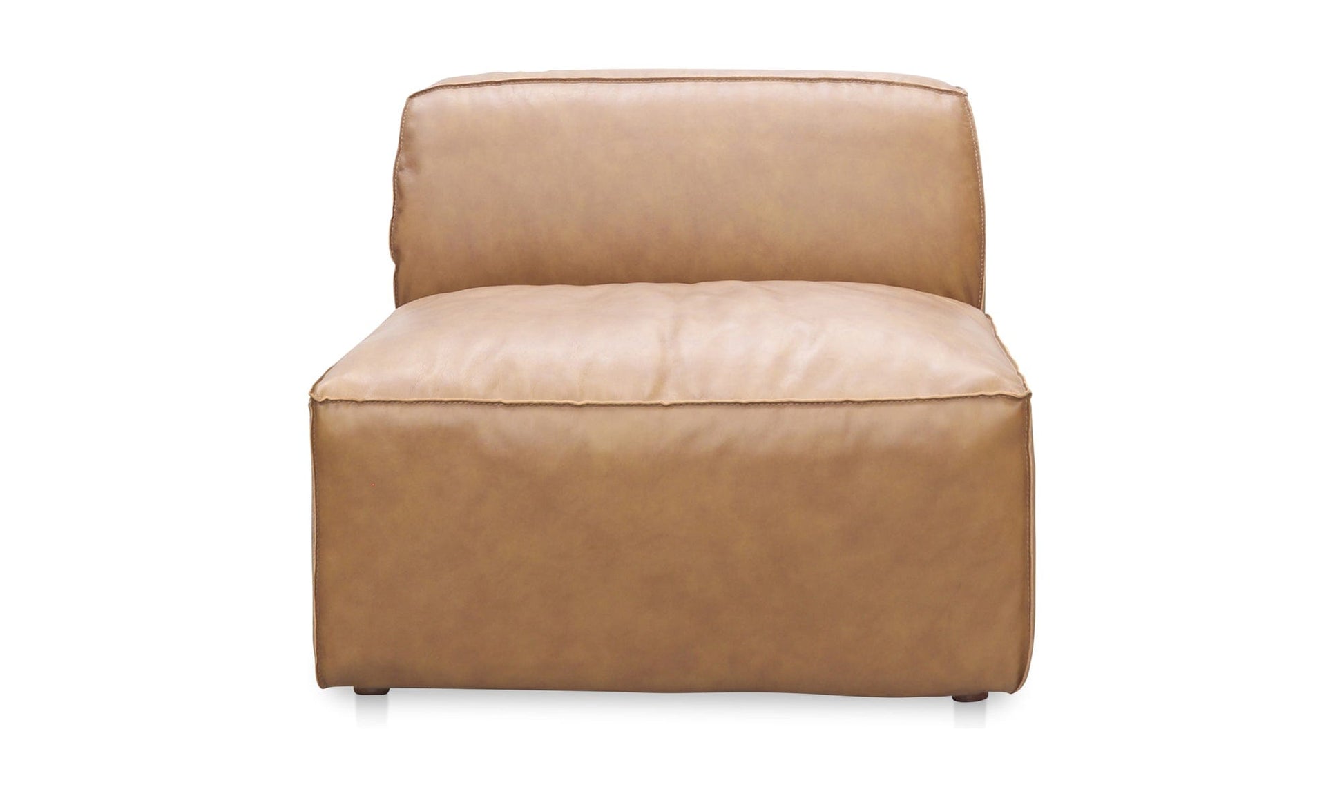 The Carpentry Shop Co. FORM SLIPPER CHAIR SONORAN TAN LEATHER FORM SLIPPER CHAIR SONORAN TAN LEATHER