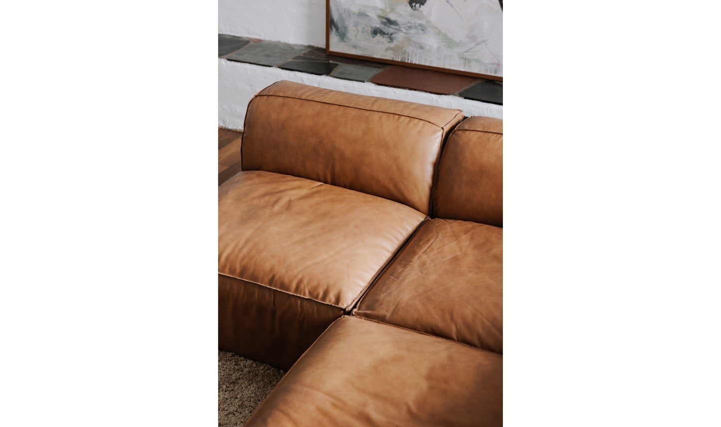 The Carpentry Shop Co. FORM SLIPPER CHAIR SONORAN TAN LEATHER FORM SLIPPER CHAIR SONORAN TAN LEATHER