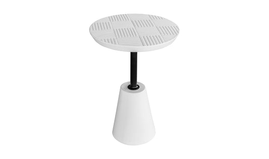 Moe's White FOUNDATION OUTDOOR ACCENT TABLE WHITE