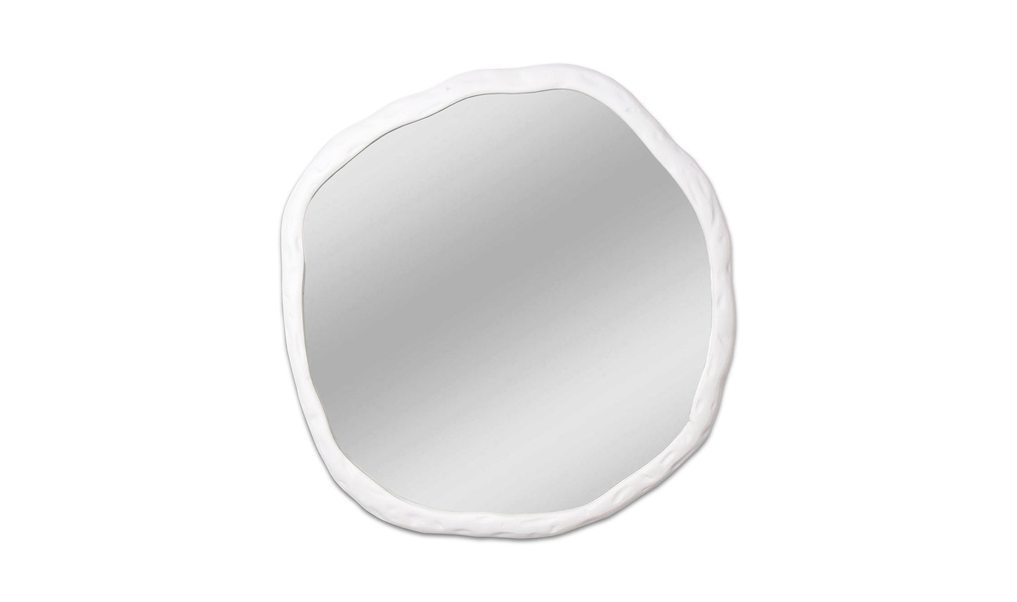 The Carpentry Shop Co. Foundry Mirror Large White Foundry Mirror Large White