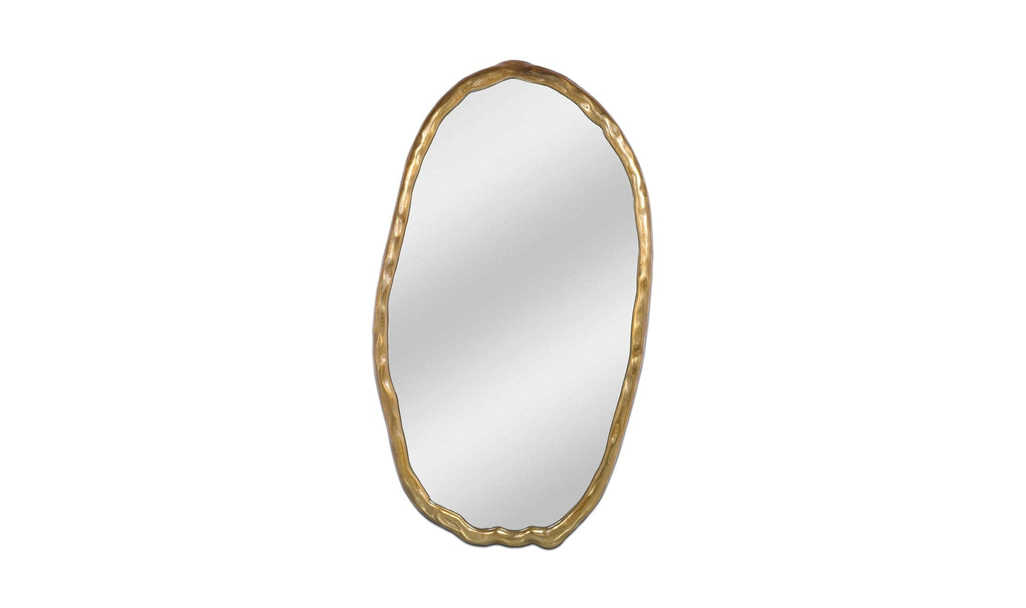 Moe's Gold FOUNDRY OVAL MIRROR