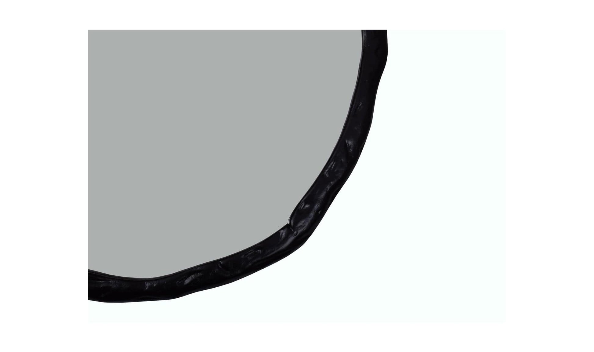 The Carpentry Shop Co. Foundry Small Mirror Black Foundry Small Mirror Black