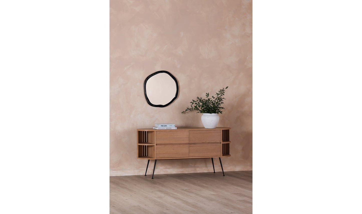 The Carpentry Shop Co. Foundry Small Mirror Black Foundry Small Mirror Black