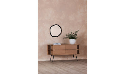 The Carpentry Shop Co. Foundry Small Mirror Black Foundry Small Mirror Black