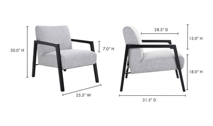 The Carpentry Shop Co. Fox Chair Grey Fox Chair Grey