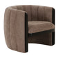 Moe's Taupe FRANCIS ACCENT CHAIR