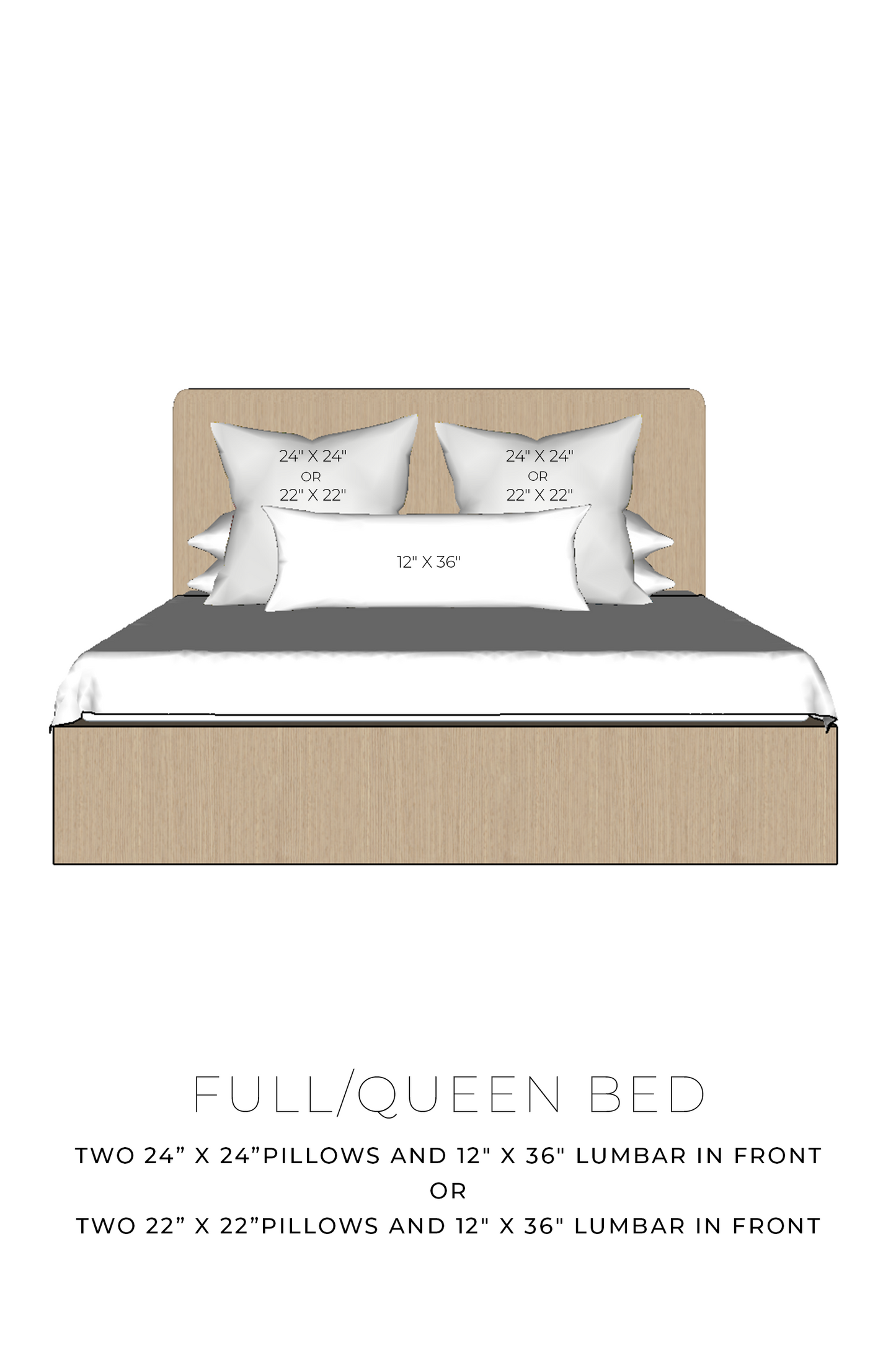 Whisper Slub Chenille Pillow - Bone - 2 Sizes