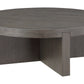 Moe's Furniture Dark Brown / Round FOLKE RECTANGULAR COFFEE TABLE
