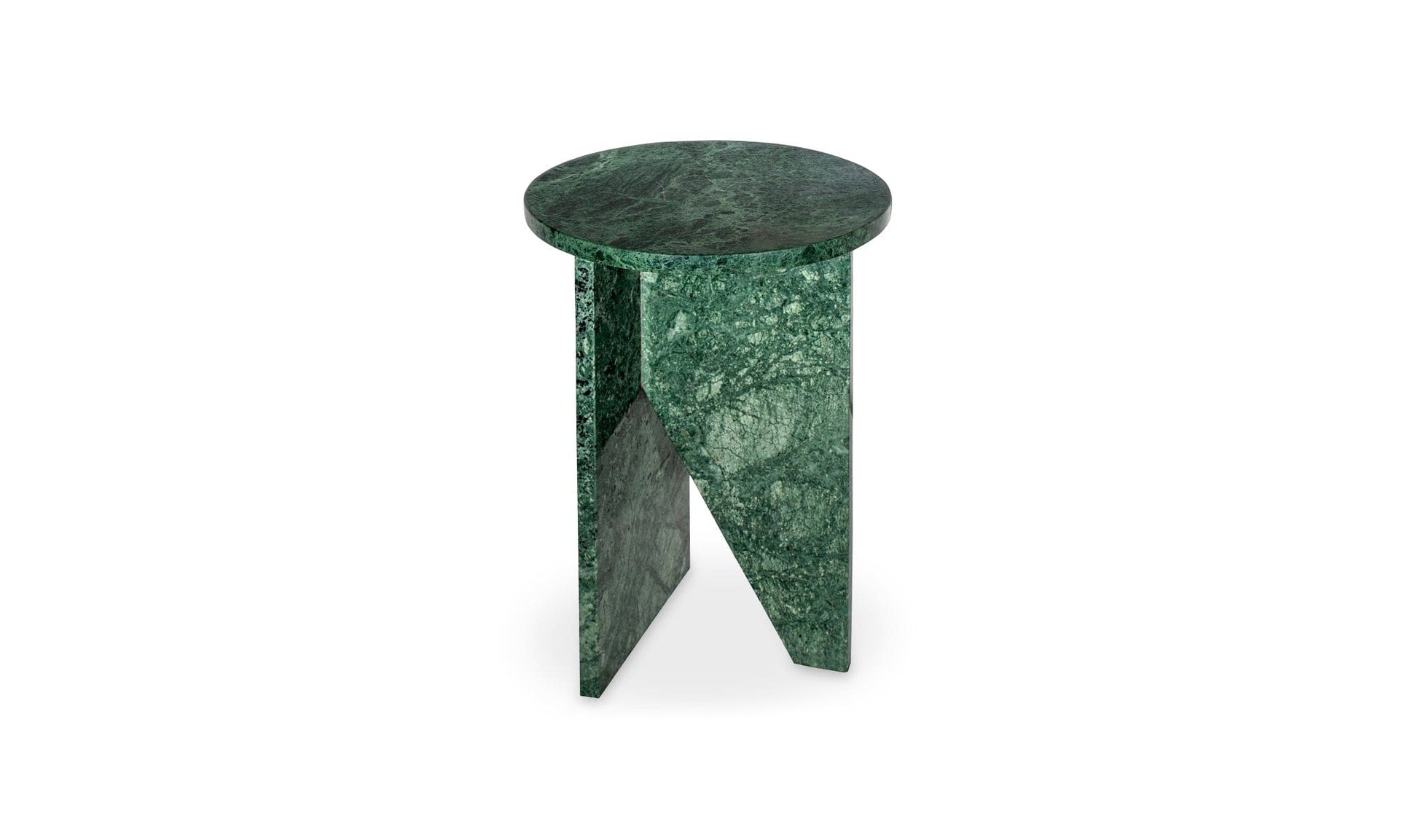 Moe's Furniture Green GRACE ACCENT TABLE IN MARBLE