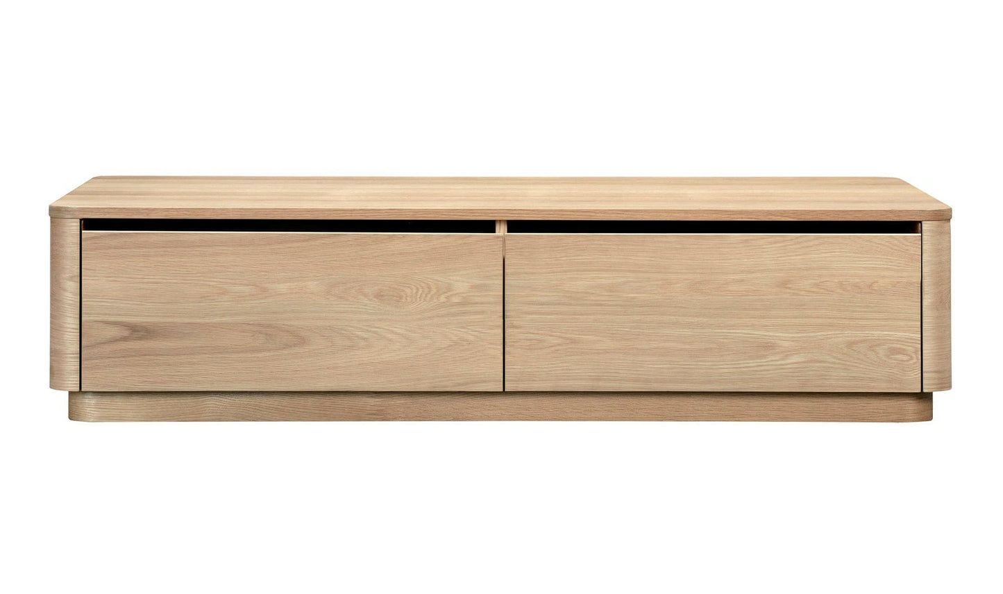 Moe's Furniture Oak ROUND OFF COFFEE TABLE