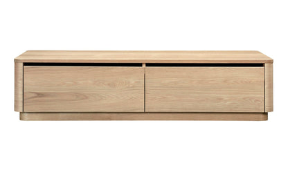 Moe's Furniture Oak ROUND OFF COFFEE TABLE