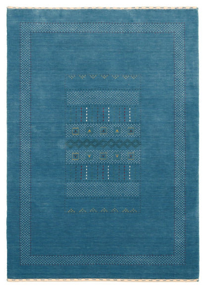 Gabbeh Design Hand Loomed Wool Area Rug.