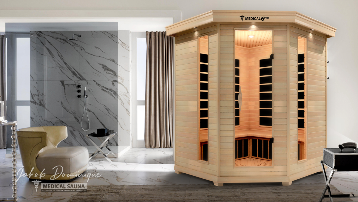 6 Person Indoor Infrared Full Spectrum Sauna | Medical 6 Plus™.