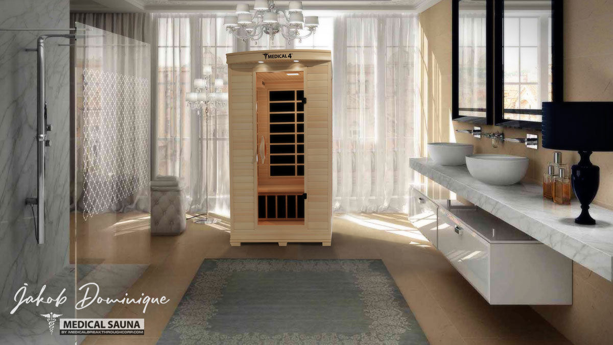 2 Person Home Full Spectrum Infrared Sauna | Medical 4™.