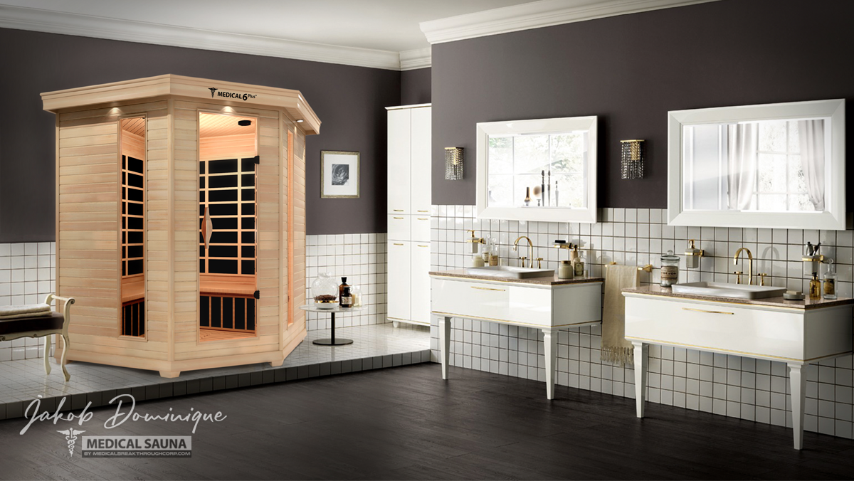6 Person Indoor Infrared Full Spectrum Sauna | Medical 6 Plus™.