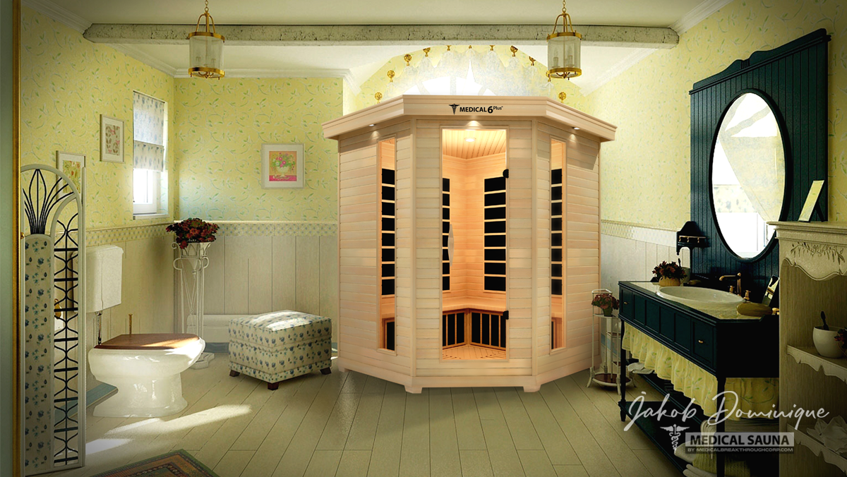 6 Person Indoor Infrared Full Spectrum Sauna | Medical 6 Plus™.