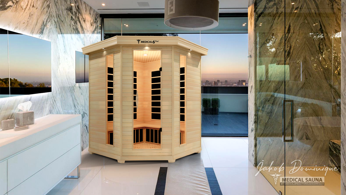 6 Person Indoor Infrared Full Spectrum Sauna | Medical 6 Plus™.
