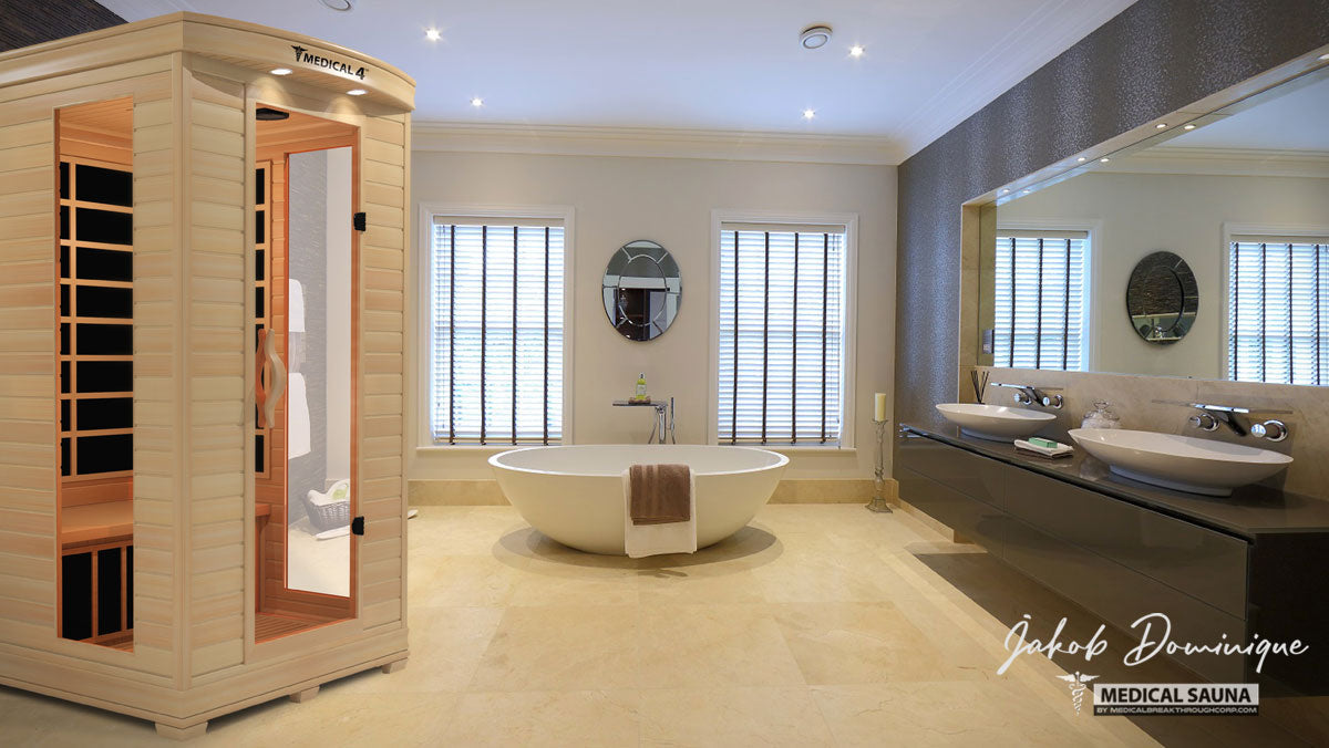 2 Person Home Full Spectrum Infrared Sauna | Medical 4™.