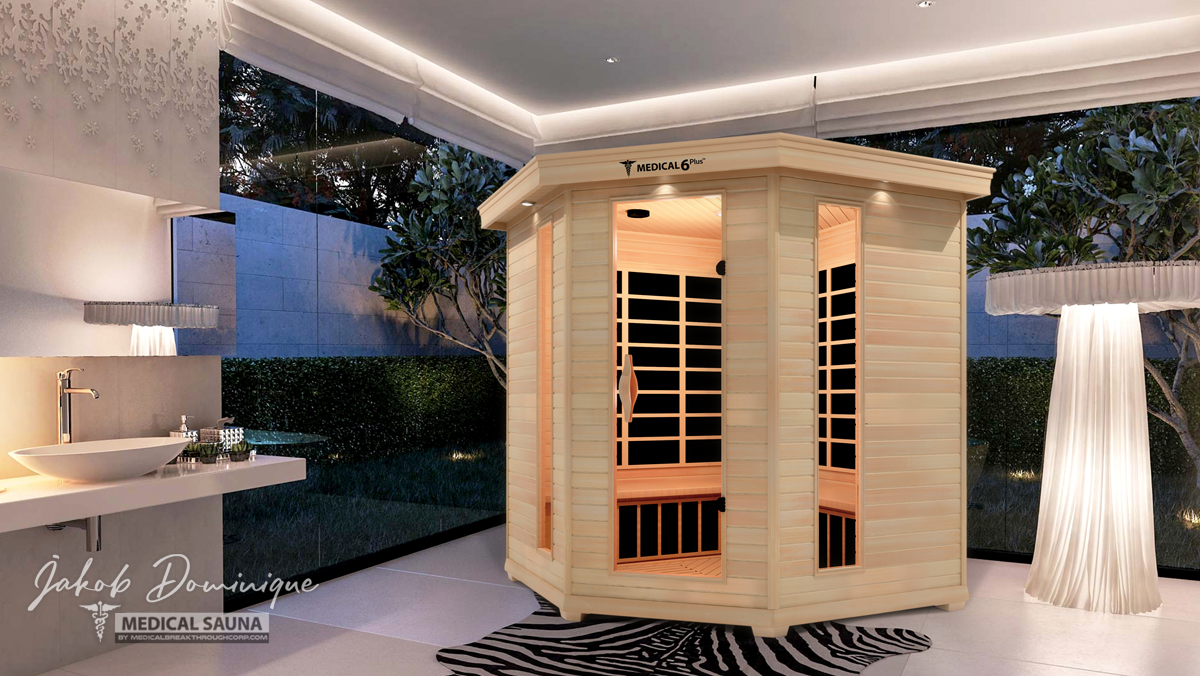 6 Person Indoor Infrared Full Spectrum Sauna | Medical 6 Plus™.
