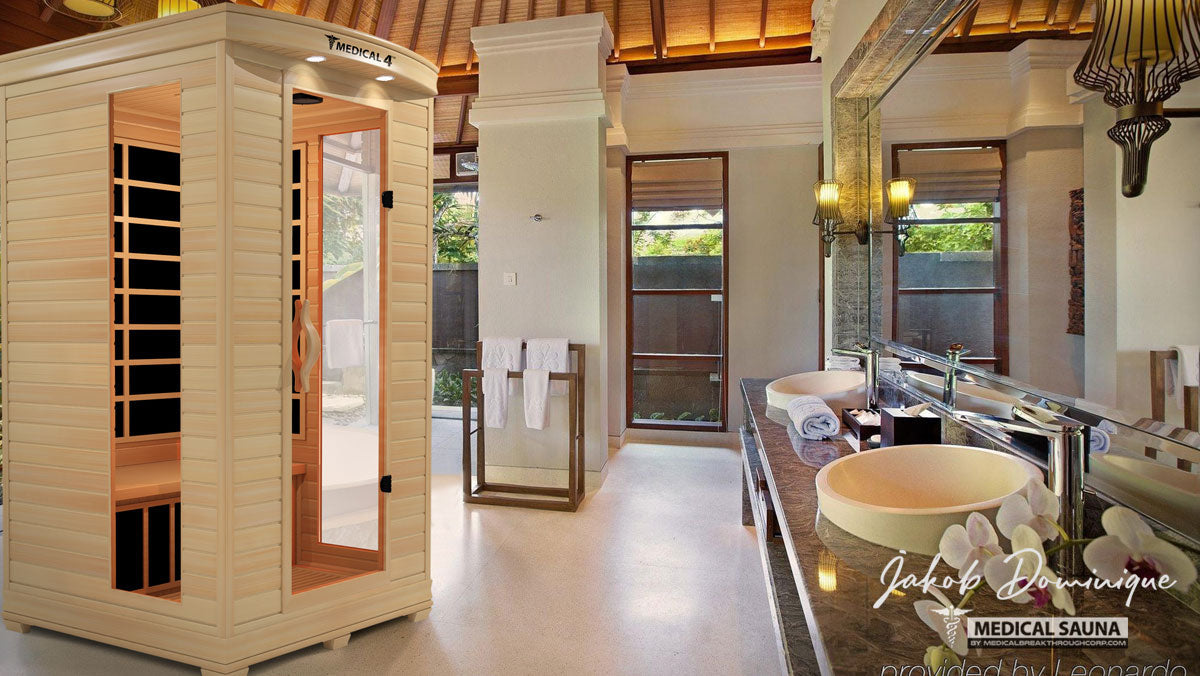 2 Person Home Full Spectrum Infrared Sauna | Medical 4™.
