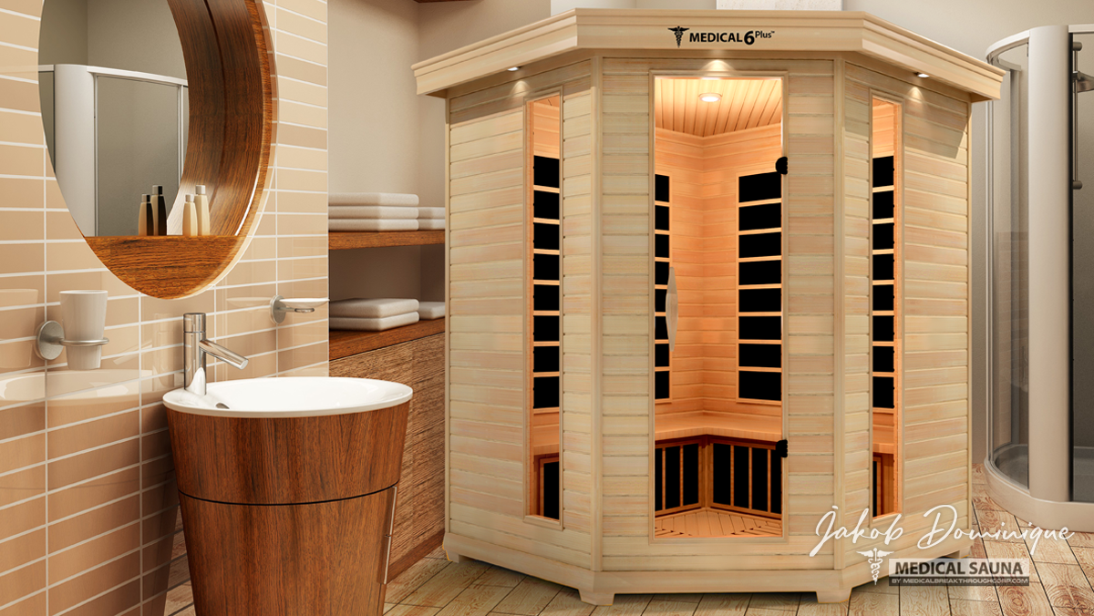 6 Person Indoor Infrared Full Spectrum Sauna | Medical 6 Plus™.